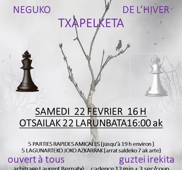 Tournoi de l’hiver 2020